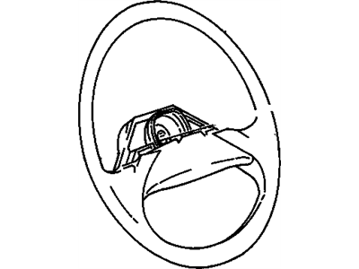 Oldsmobile Cutlass Supreme Steering Wheel - 10152162