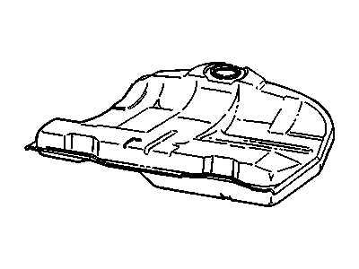 Pontiac 25635148 Fuel Tank