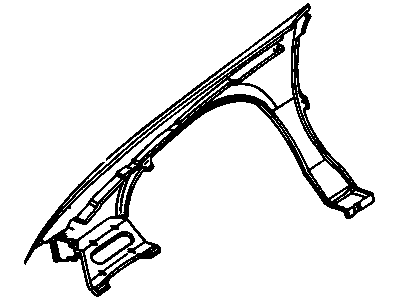 Chevy 12395886 Fender