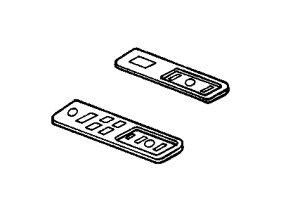 Cadillac 10221261 Bezel