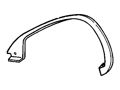 1995 Cadillac Fleetwood Door Moldings - 10269648