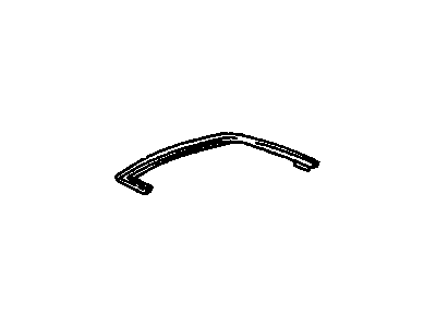 1988 Chevy Beretta Door Moldings - 10092283