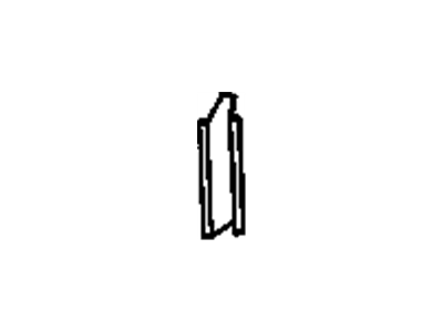 GM 10048891 Pillar Reinforcement, Driver Side 10048891 GM Pillar Reinforcement, Driver Side Illustration 1 of 1