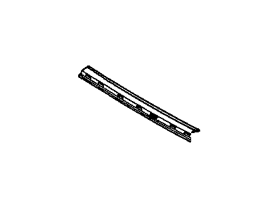 Chevy 12392801 Reveal Molding Shield