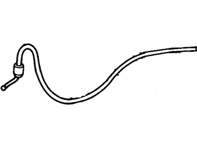 Pontiac Fuel Door Release Cable - 10228633
