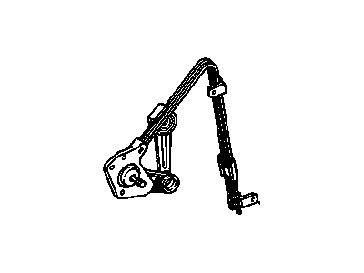 Cadillac DeVille Window Regulator - 20733072