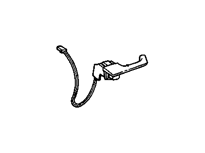 Cadillac 20480172 Handle, Outside