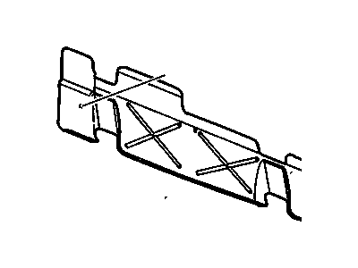 Chevy 84883136 SHIELD,FUEL TANK