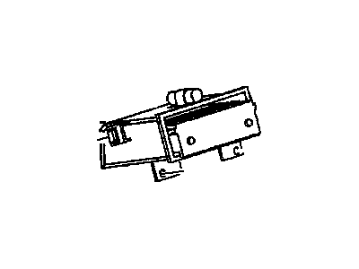 Buick 25639403 TRAY,ASHTRAY OPENING FILLER
