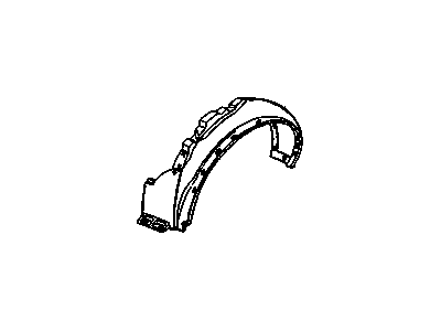 Pontiac 10018220 Fender Liner