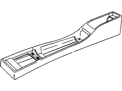 Buick 10195735 Console Body