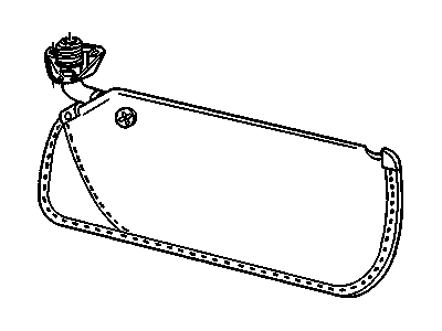 Pontiac 12505385 Sunvisor