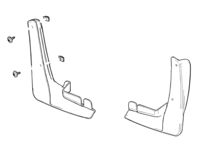 Chevy Malibu Limited Mud Flaps - 23295551