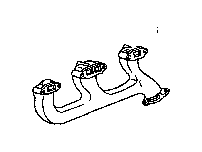 Chevy G30 Exhaust Manifold - 10166158
