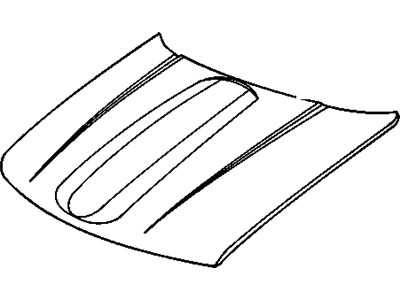 Chevy 12523982 Hood