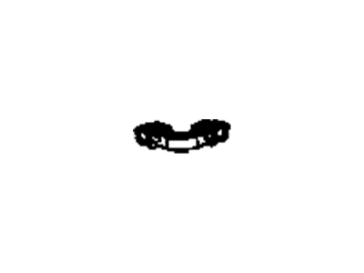 Chevy 15773573 CLIP,REAR BRAKE PIPE(PART OF 18)(BLACK)(26X13X26)(HOLDS (2)3/16" NYCLAD TUBES)(FITS M5X14 WELD STUD)