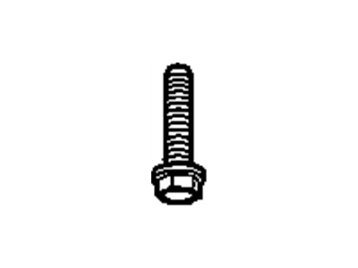 Cadillac 11518712 BOLT,HEXAGON W/CONICAL WASHER,M12X1.75X59,53.6 THREAD,24OD,10.9,7114M,MACHINE,6175M,HEADER(TRANS SUPPORT CROSSMEMBER)