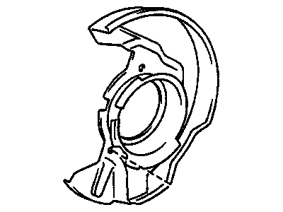 Chevy Prizm Brake Backing Plate - 94852763