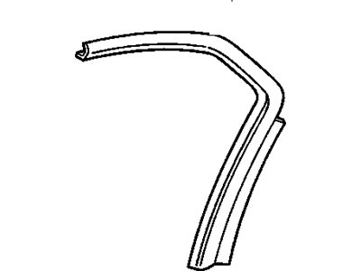 22586947 GM Rear Trim, Driver Side Illustration 1 of 1