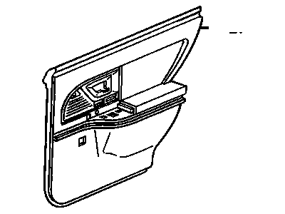 Buick 22588402 Door Trim Panel