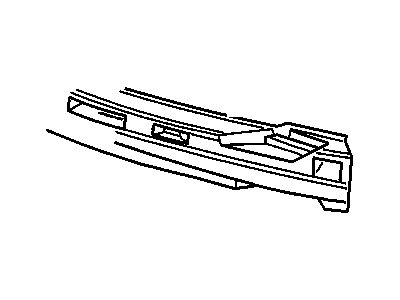 Cadillac 3546958 Impact Bar