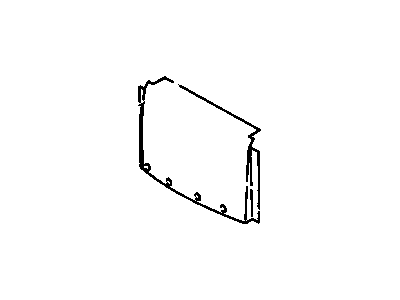22545521 GM Deflector Illustration 1 of 1