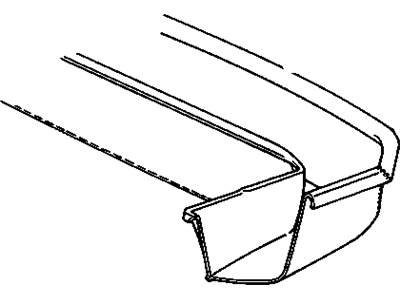 Chevy 12518392 Compartment