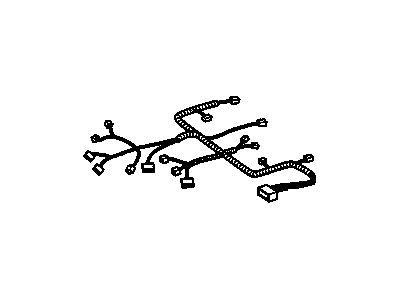 88994095 GM Harness, Body Wiring Illustration 1 of 1