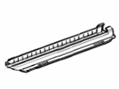 GMC 84111054 COVER,FRONT SEAT OUTER ADJUSTER REAR FINISH(BLACK)