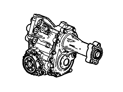 Cadillac 23390184 CASE,TRANSFER(W/GEARS)(INCLUDES 2-20,22-44)