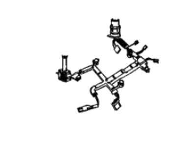 Chevy 24298349 HARNESS,AUTOMATIC TRANSMISSION WIRING(INCLUDES 65,67)(W/TORQUE CONVERTER CLUTCH SOLENOID VALVE)(MATING CONNECT USE 19256213 20-WAY)(2.480)