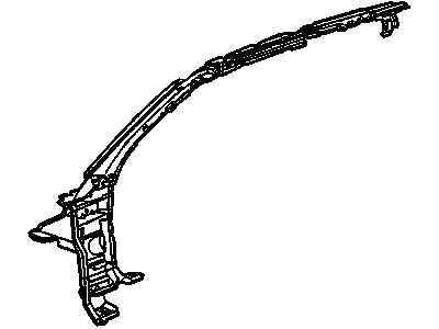 Cadillac 25613126 Hinge Pillar