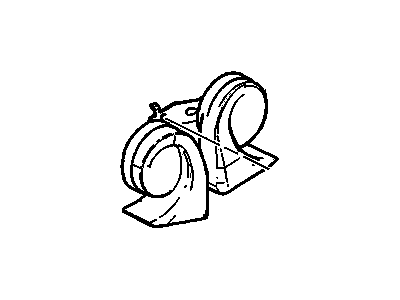 Cadillac CTS Horn - 25868557