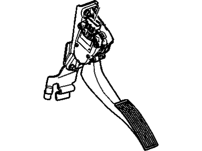 Chevy 84328657 Pedal Travel Sensor