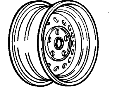 Oldsmobile Silhouette Spare Wheel - 9591794