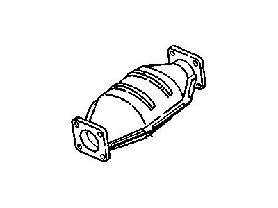 Chevy Spectrum Catalytic Converter - 25127472