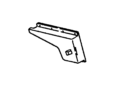 Oldsmobile 20697272 COVER,FRONT DOOR ARMREST TRIM FINISH FRONT(20I)-RH(ELECTRIC WINDOW(A31))