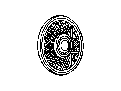 1993 Cadillac DeVille Wheel Cover - 25558104