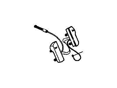 Pontiac 17985842 Horn Switch