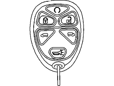 Chevy 15777636 Transmitter