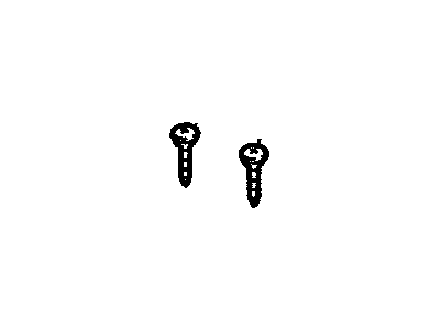 Oldsmobile 11515187 SCREW,OVAL COUNTER SUNK HEAD,SELF TAP,M4.2X1.41X50,9.45 O.D.,6010M,BLACK ZINC OVER NICKEL(FRONT SIDE DOOR OPENING FLOOR CARPET RETAINER)