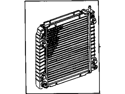 GMC G2500 Radiator - 52489551