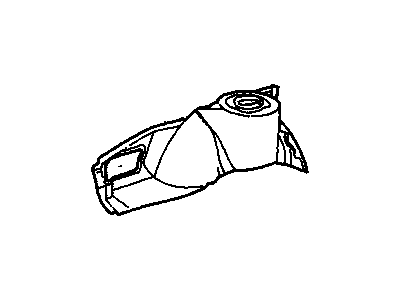 Cadillac Eldorado Fender Splash Shield - 20707251