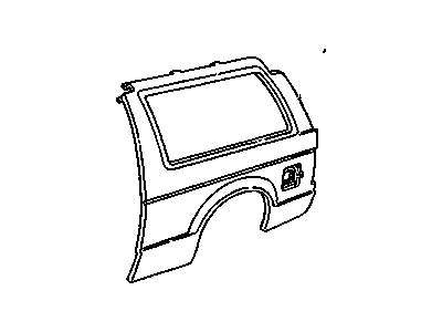 Chevy 15628281 Quarter Panel