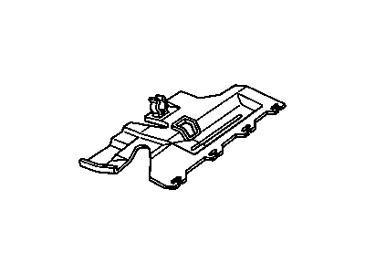 Cadillac 1620977 INSULATOR, INSTRUMENT PANEL SOUND-LH