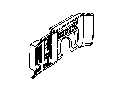 Cadillac 1635055 Bezel