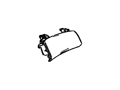 Chevy 95234569 COMPARTMENT,INSTRUMENT PANEL(PART OF 6)(TITANIUM)