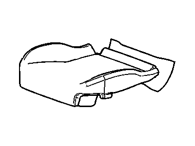 GM 20823553 Cover, Front Seat Cushion, Driver Side