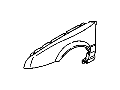 Chevy 12353170 Fender