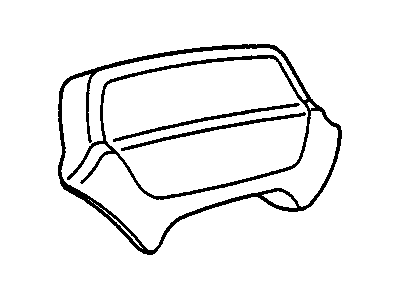 Cadillac 16750536 AIRBAG,STEERING WHEEL(INCLUDE 1)(BEECHWOOD)